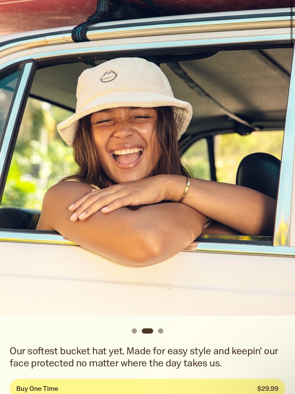 Sun Bum Plush Bucket Hat - NIB